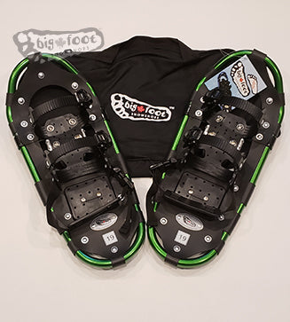Adventure 19" Snowshoes (Good for 50-90 lbs) with Black Carry-Bag