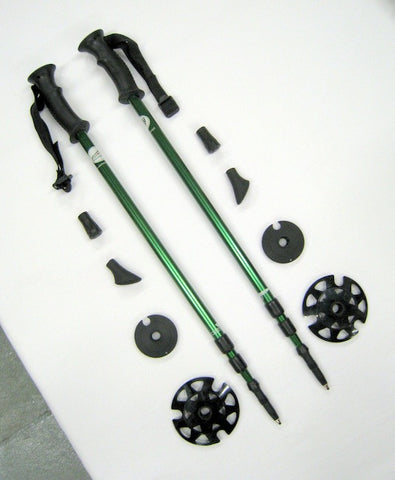 Adventure Poles - Green - ONLY AVAILABLE WITH SNOWSHOE PACKAGES !