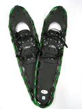 Adventure 36" Snowshoes Package (Will Take Up to Size 16 Boots! - (Good for 220-300 lbs) with Green Poles & Black Carry-Bag